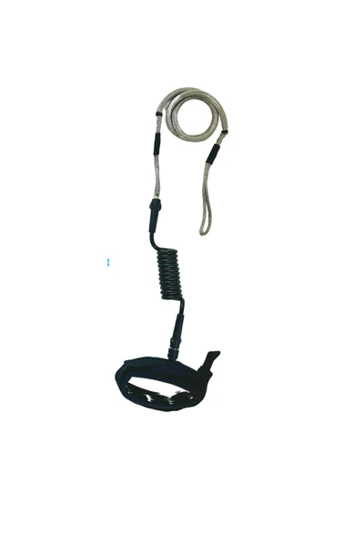 Kāohi INVIZ Leash | Hybrid Leash For Downwind Foiling - Image 5
