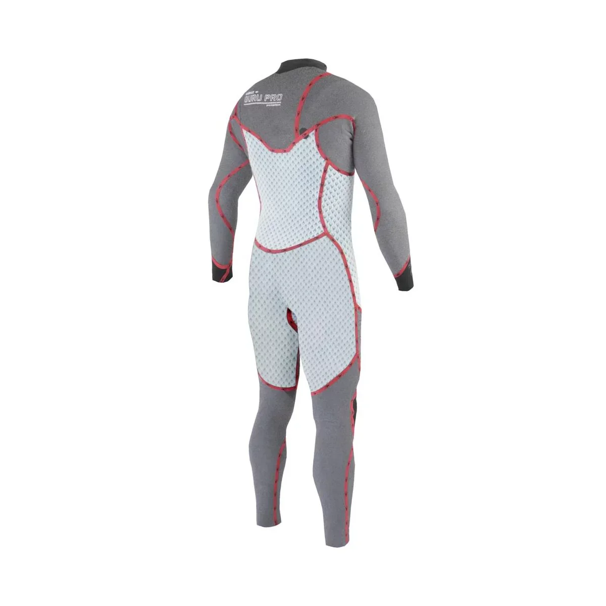Sooruz GURU PRO 5/4/3 Men's Fullsuit Chest Zip - Army (W4) - Image 4